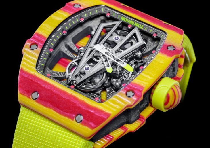 Richard Mille Introduces a Striking, Shock-Resistant Tourbillon in Partnership with Rafael Nadal