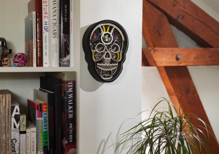 The $30K Vanitas Yawning Skull Wall Clock by L’Epee 1839 and Fiona Kruger