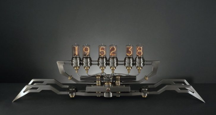 The Nixie Machine II by Maximilian Büsser and Friends Is a $30K Clock Like No Other