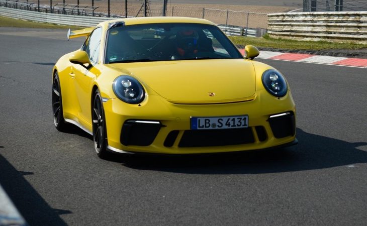 Watch the 2018 Porsche 911 GT3 Set a New Record Time at Nurburgring