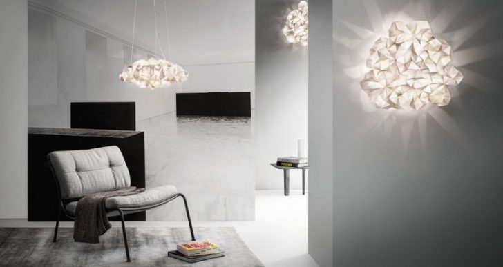Add a Touch of Geology to Your Home with Adriano Rachele’s Crystal-Inspired Light Fixtures for SLAMP