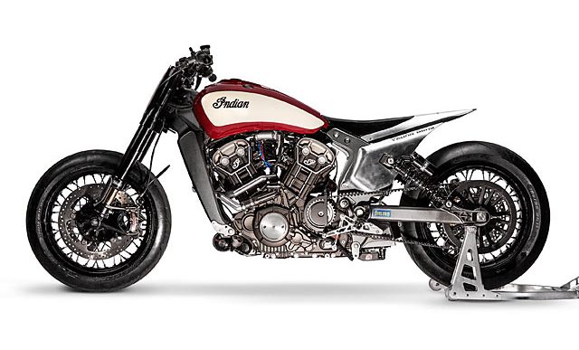 Heritage Styling and a Windswept Spirit are at the Heart of Young Guns’ Indian Scout Sprint Motorcycle
