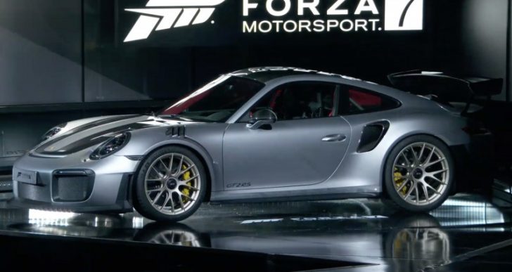 The 2018 Porsche 911 GT2 RS Gets a Reveal Alongside Xbox’s Forza Motorsport 7