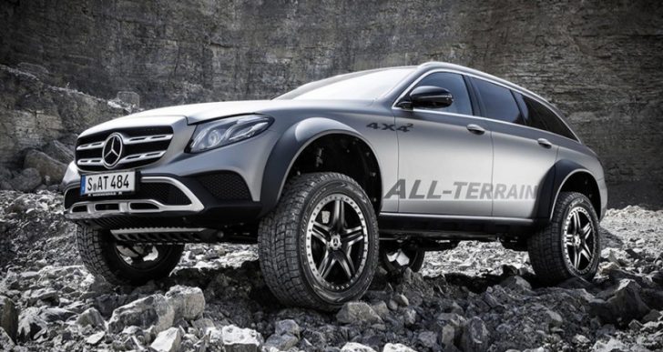 Mercedes Goes One Better than the E-Class All-Terrain with a 4×4² Version