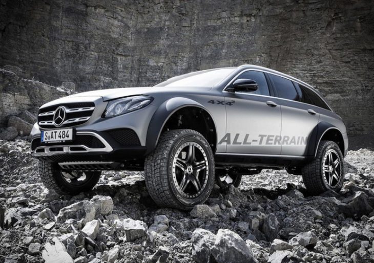 Mercedes Goes One Better than the E-Class All-Terrain with a 4×4² Version