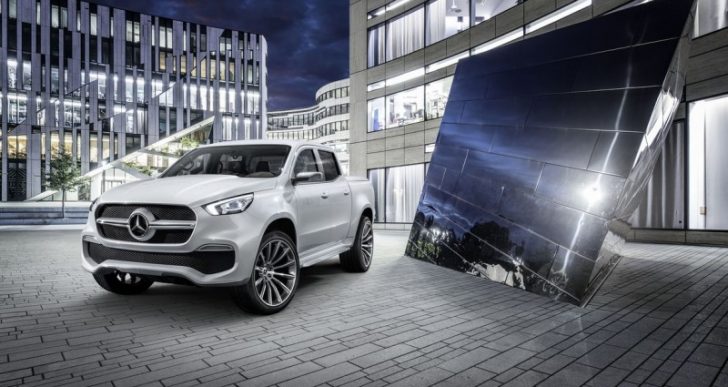 The Mercedes-Benz X-Class Pickup Truck Is Almost Here