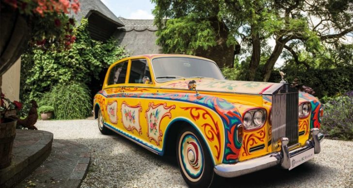 Rolls-Royce Brings John Lennon’s Psychedelic Ride to the Public as Part of ‘Great Eight Phantoms’ Exhibit
