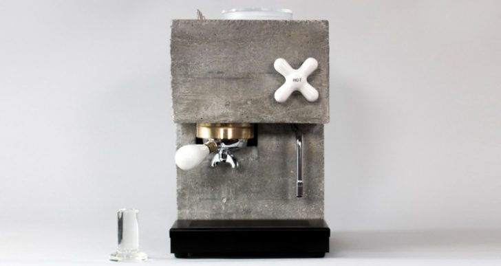 Studio Montag’s Anza Espresso Machine Is a Very Serious Statement Piece for Your Kitchen