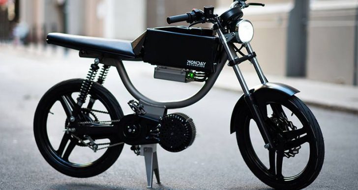 The M1 by Monday Motorbikes is a Minimalist E-Bike Like You’ve Never Seen Before