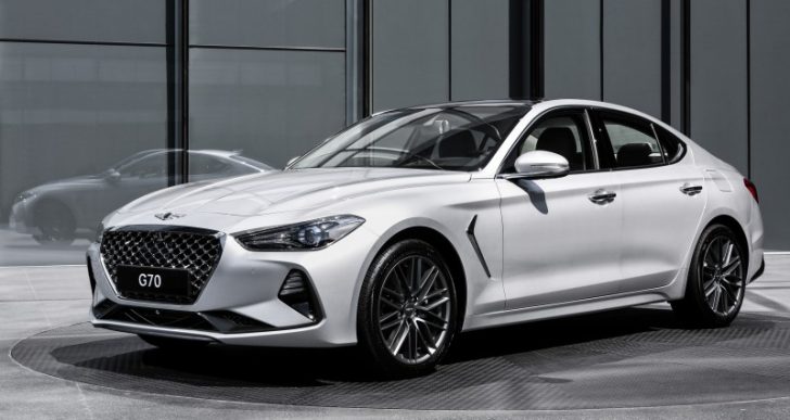Genesis Gives Its G80 a Little Brother, the Compact G70 Luxury Sedan