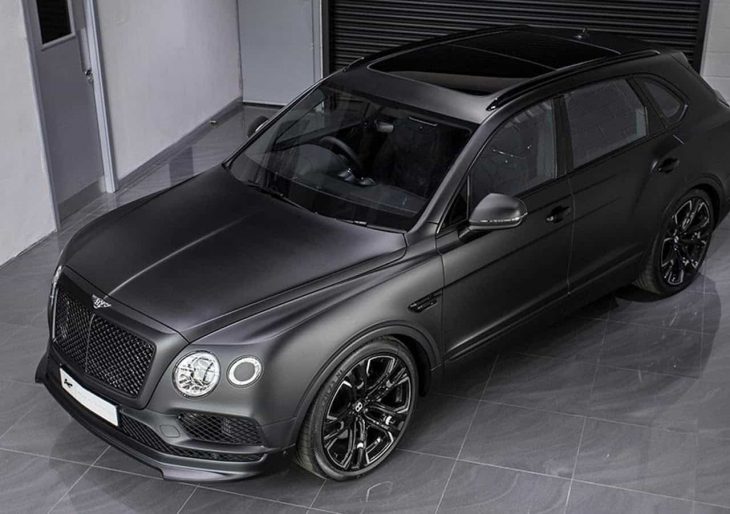 Kahn Design Gives the Bentley Bentayga a Flat Black Upgrade