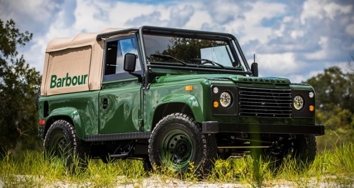 East Coast Defender Collaborates with British Lifestyle Brand Barbour on a Very Special Custom Land Rover
