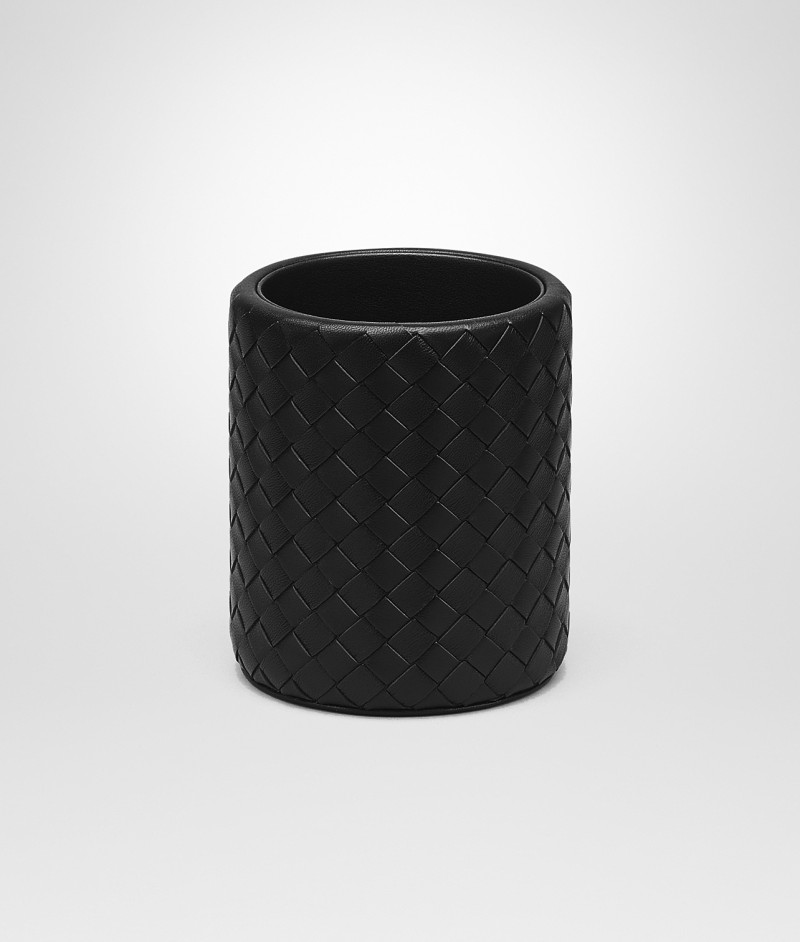For the person who has everything: A $1000 nappa leather waste basket from  Bottega Veneta - Luxurylaunches