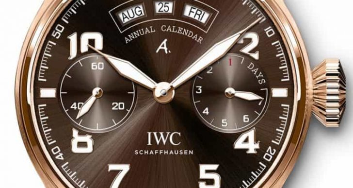 Make a Statement with IWC’s Big Pilot Watch Annual Calendar Edition Antoine de Saint Exupéry
