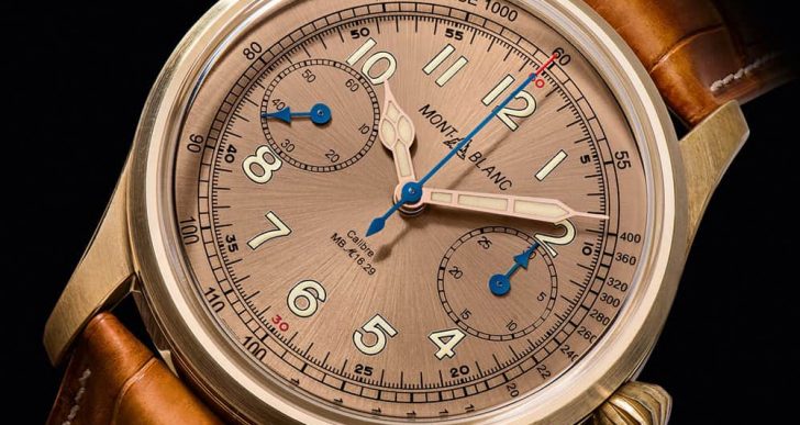 Montblanc’s 1858 Chronograph Tachymeter to Sell for $27.5K, Limited to 100 Examples