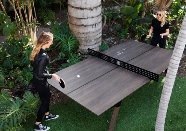 The Woolsey Outdoor Ping Pong Table Is a Marvel of Craftsmanship