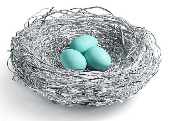 Tiffany & Co.’s $10K Silver and Porcelain Bird’s Nest Is the Ultimate Gift for the Woman Who Has Everything