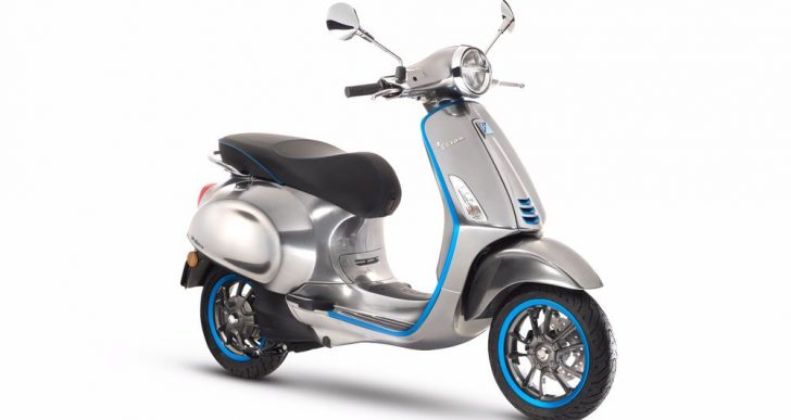 Vespa Says Its Elettrica e-Scooters Will Hit the Streets Next Year