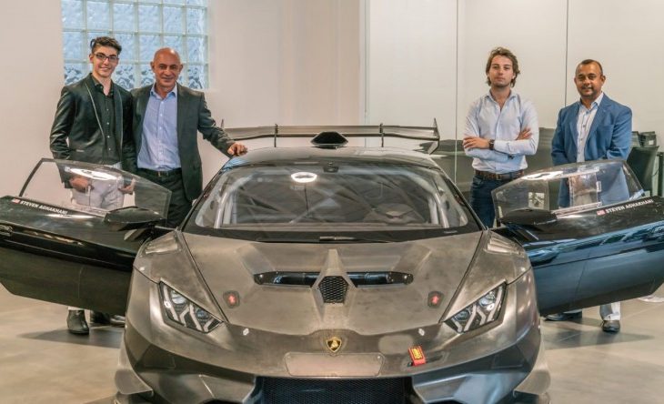 Father Treats His 14-Year-Old Son to the First Lamborghini Huracan Super Trofeo EVO in the U.S.