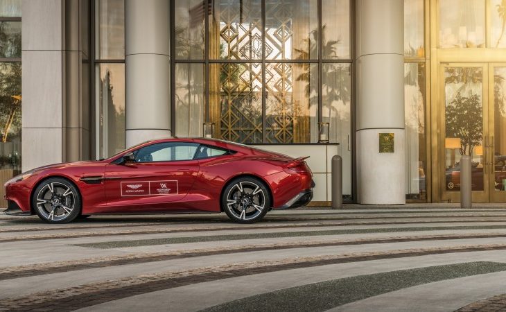 Waldorf Astoria Beverly Hills Offers Guests an Aston Martin to Drive