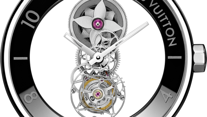 Louis Vuitton Conjures a Little Mystery With the ‘Tambour Moon Mystérieuse Flying Tourbillon’