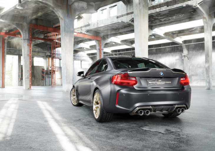 BMW Shows Off M Performance Parts With Aggressive M2 Concept