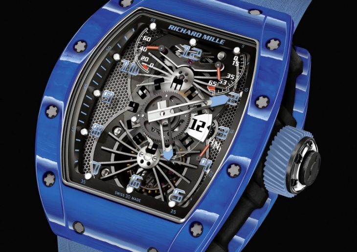 Exclusive Red, White, and Blue Richard Mille RM022 Watches Priced at $528K, Limited to 10