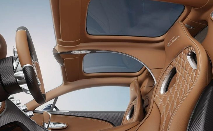 You Can Now Order a Bugatti Chiron With the Optional Sky View Roof