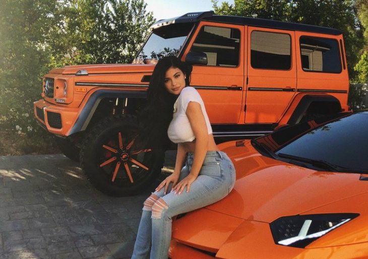 Kylie Jenner’s Bespoke Mercedes-Benz G550 4×4² Matches Her Lamborghini Aventador SV Roadster