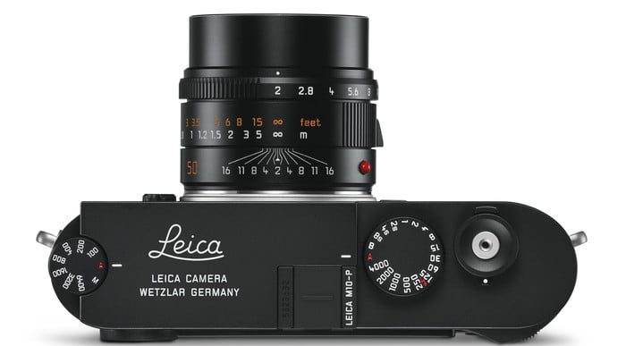 Leica M10-P Ditches Red Dot Logo for Inconspicuous Looks