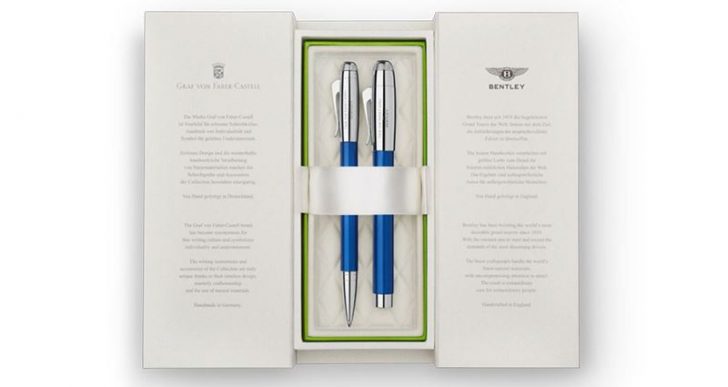 Bentley and Graf von Faber-Castell Team Up for Elegant Collection of Writing Instruments