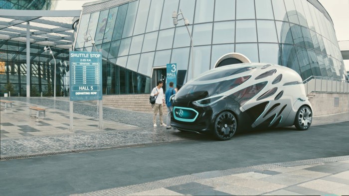 Mercedes-Benz Envisions Next-Phase Fleet With Urbanetic Autonomous Van