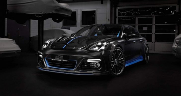 TechArt Dresses Up Panamera Sport Turismo in Black and Blue