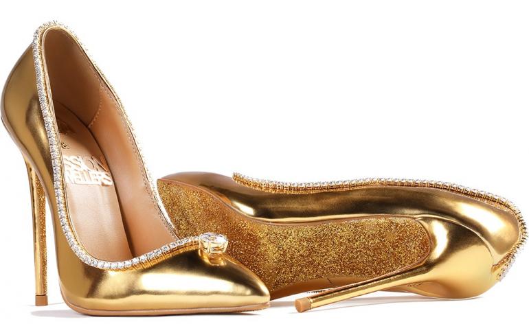 The world's most expensive shoes, worth Dh73 million, unveiled in