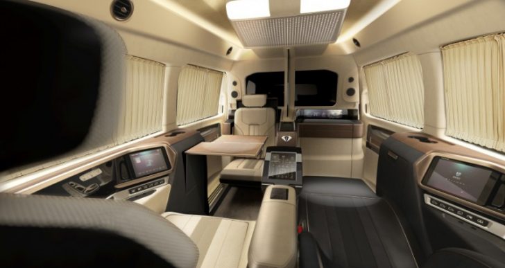 Italdesign Unveils Luxurious Van Based on Mercedes-Benz V-Class
