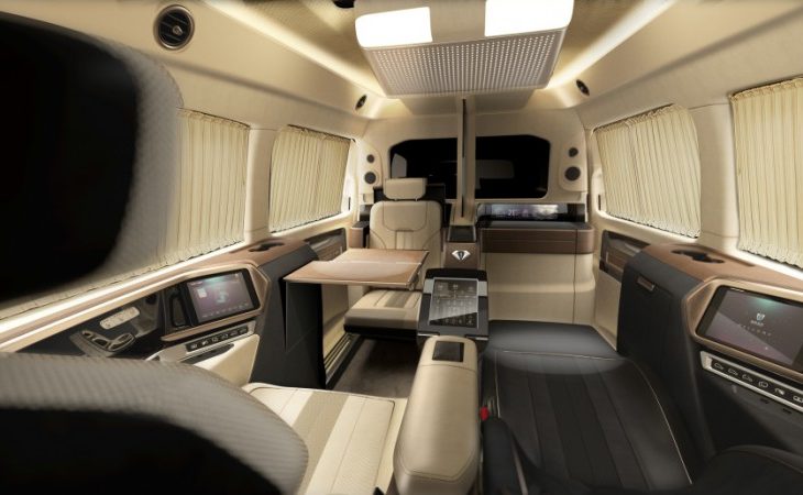 Italdesign Unveils Luxurious Van Based on Mercedes-Benz V-Class