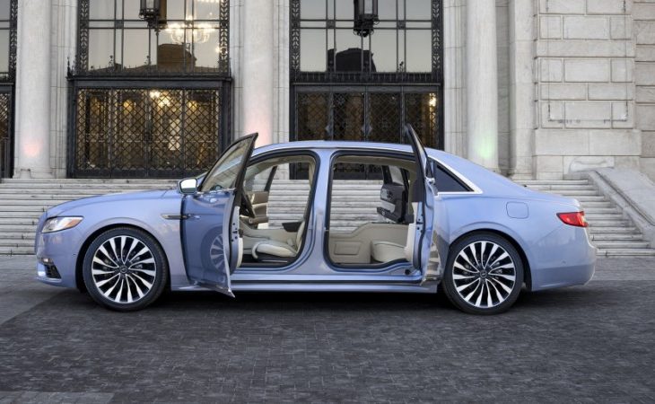 Lincoln Continental With Coach Doors Back for a Special Edition