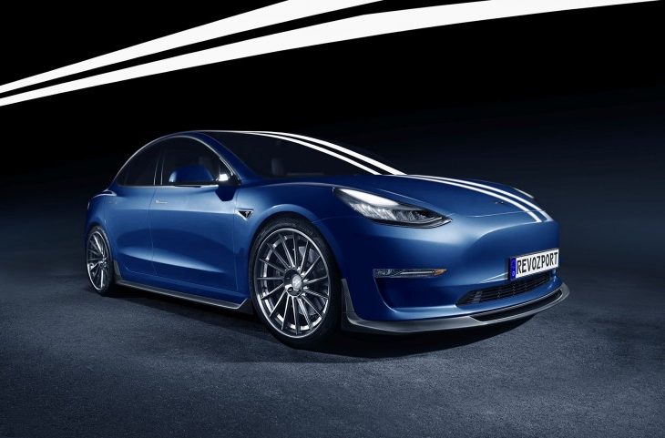 Make Your Tesla Model 3 Stand Out With This RevoZport Body Kit