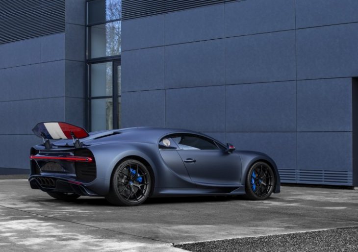Bugatti Chiron Flashes Proudly French Colors for Automaker’s 110th Anniversary