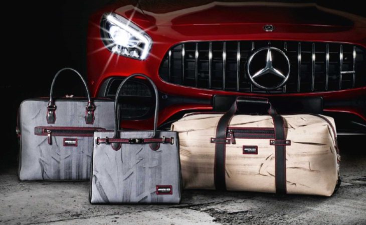 Mercedes-AMG’s Latest Bag Collection Covered in Tire Tracks