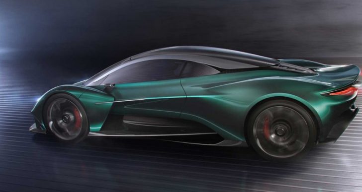 Aston Martin Channels Hypercar Design Language Into 2022 Vanquish Vision Concept
