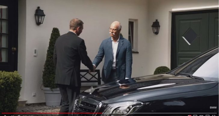 Daimler CEO Dieter Zetsche Retired, so Arch-Rival BMW Paid Him a Fitting Tribute