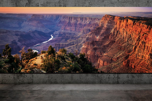 Samsung’s ‘Wall Luxury’ Is a MicroLED 8K TV That Measures 292″