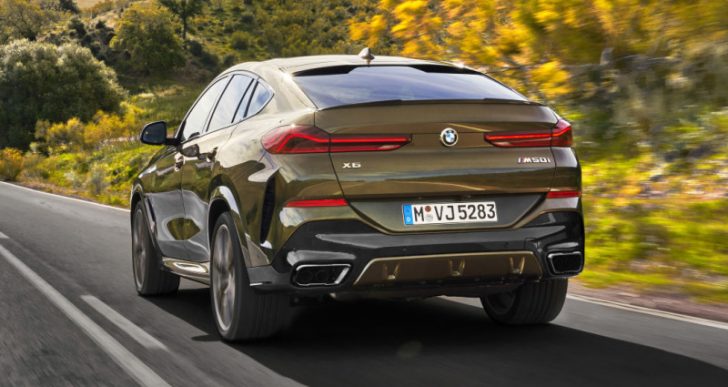 2020 BMW X6 Looks Suitably Aggressive After Latest Update