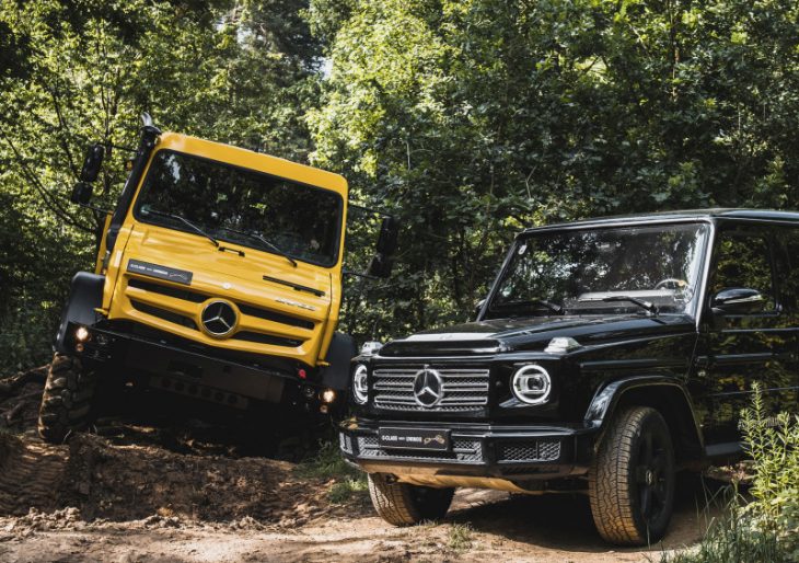 Mercedes-Benz Siblings Unimog and G-Class Bond Over Rough Terrain Domination