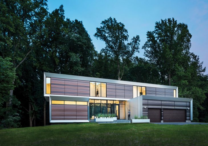Bridge House in Northern Virginia by Höweler + Yoon Architecture