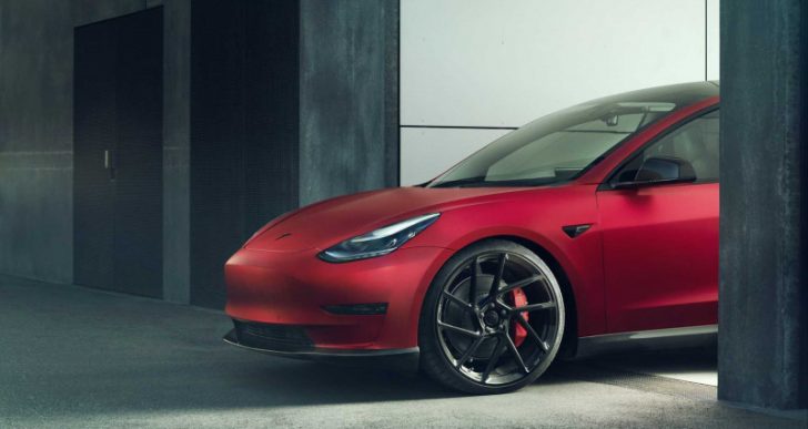 Tesla Model 3 Impresses in Stylish Incarnation Thanks to Novitec