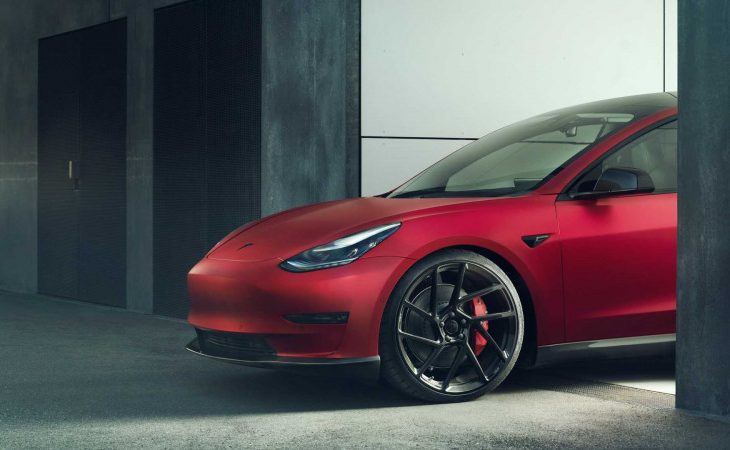 Tesla Model 3 Impresses in Stylish Incarnation Thanks to Novitec