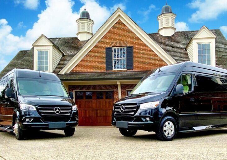 Top-Tier Sensibilities Shift Away From Clumsy Limousine Flash in Favor of Luxurious, Liberating Mercedes-Benz Sprinters