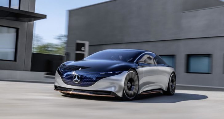 Mercedes-Benz Vision EQS Previews Future of S-Class